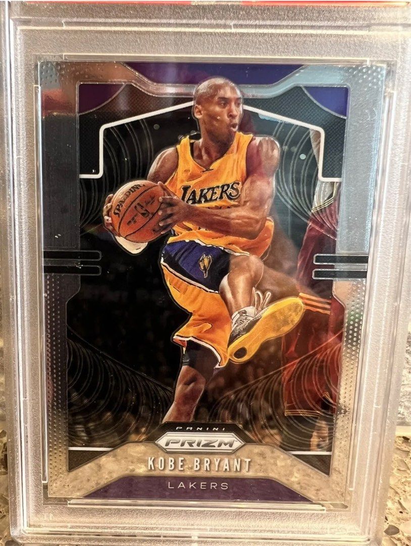 Kobe Bryant #8 2019 Panini Prizm PSA 10 Lakers Silver Purple Gem