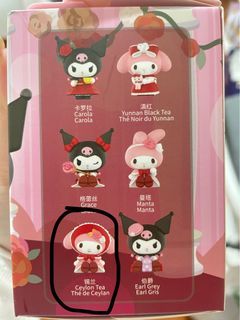 可羅米&美樂蒂Kuromi Melody系列盲盒玫瑰伯爵：錫蘭