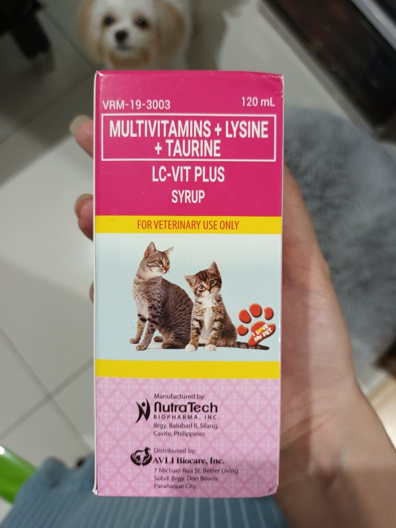 LCVit Plus for Cats, Pet Supplies, Health & Grooming on Carousell
