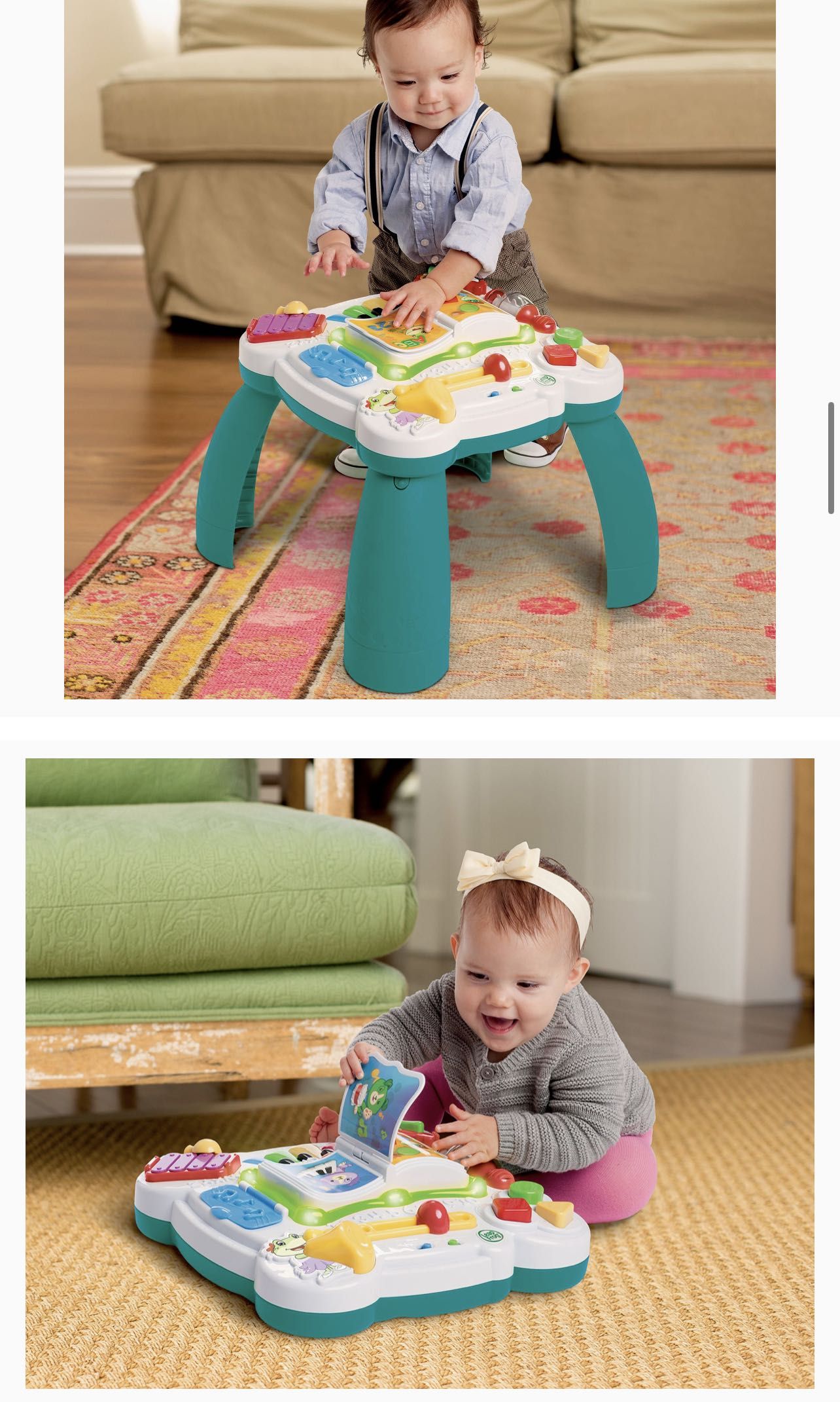 LeapFrog Learn and Groove Musical Table Activity Center, Babies & Kids