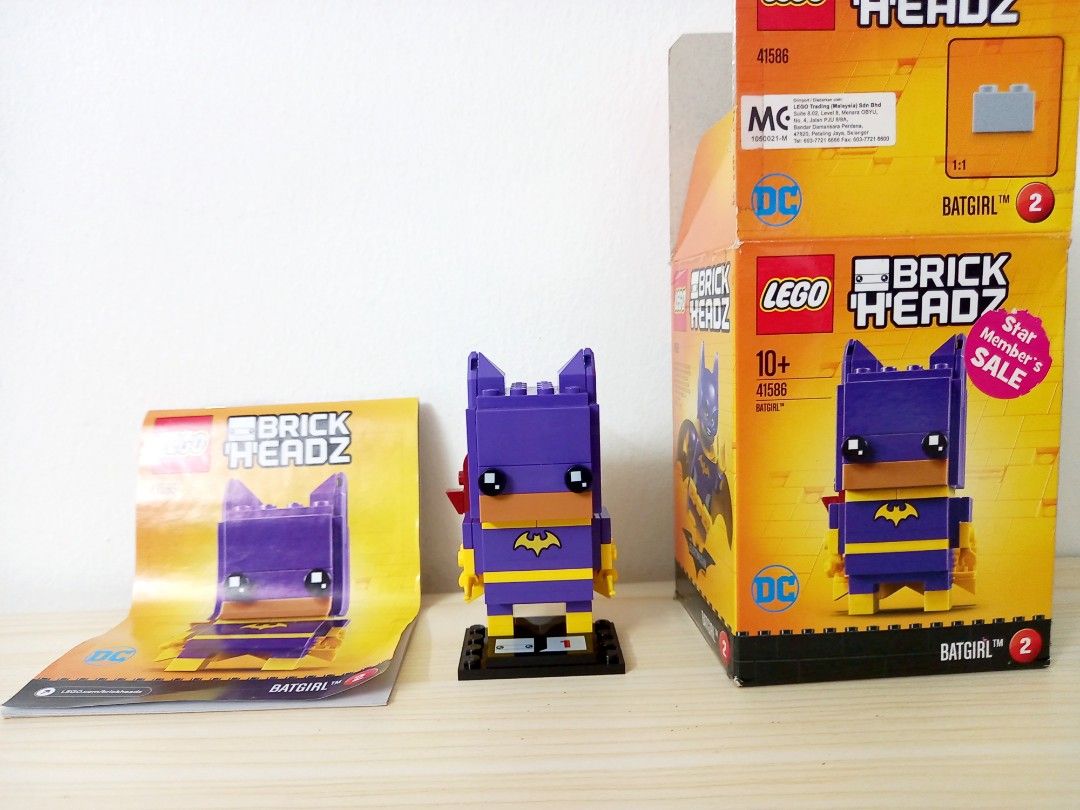 Lego brickheadz batgirl sales