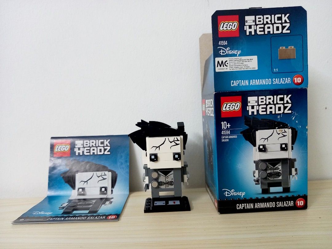 Lego brickheadz captain armando salazar sales