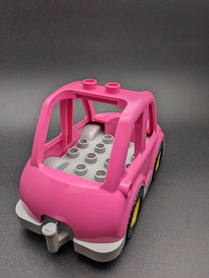 Duplo pink car sale