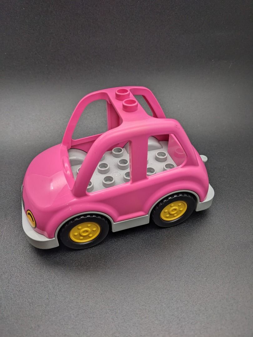 Lego Duplo Pink Car Used