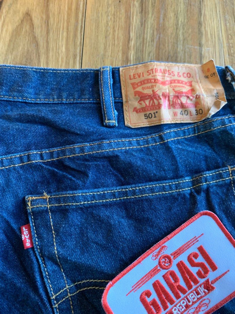 LEVI'S 501 W38L40 リジッド / Made in USA '80-