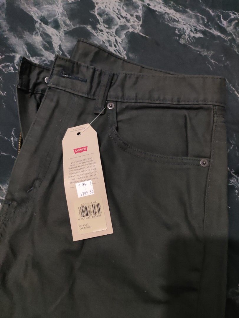 Levi s 505 regular Grey pants Size 33 Men s Fashion Bottoms