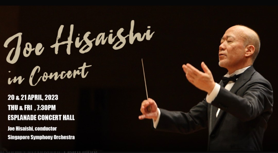 LF x1 Joe Hisaishi Concert 2023 Tickets, Tickets & Vouchers, Event
