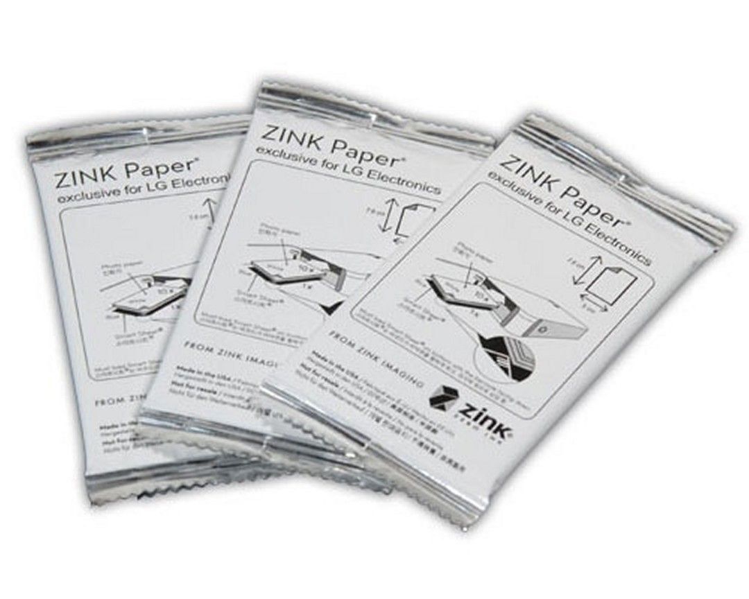 LG Photo Zink Printer Paper 150 Sheets, 電腦＆科技, 打印機及影印機 - Carousell