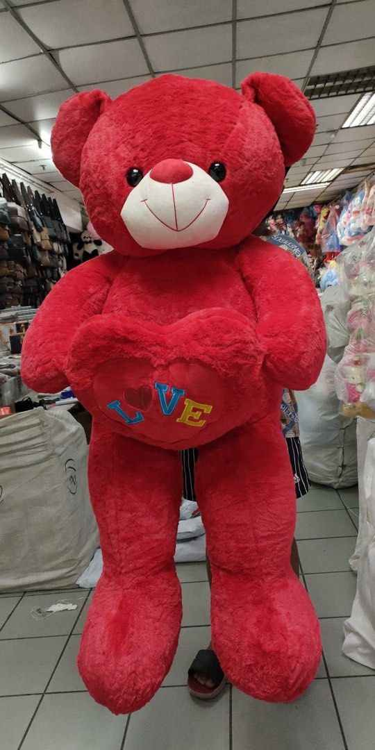 Life Size Teddy Bear, Hobbies & Toys, Toys & Games on Carousell