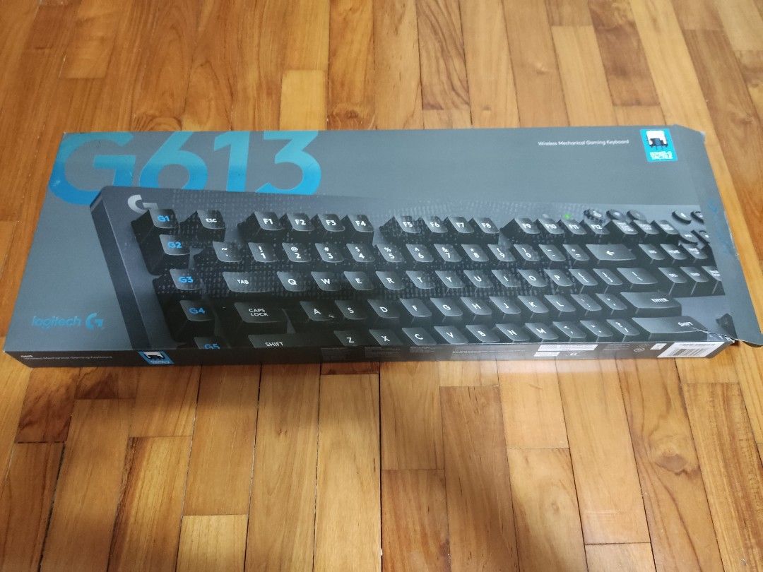 Logitech G613 Wireless Gaming Keyboard set (Full set), Computers & Tech ...