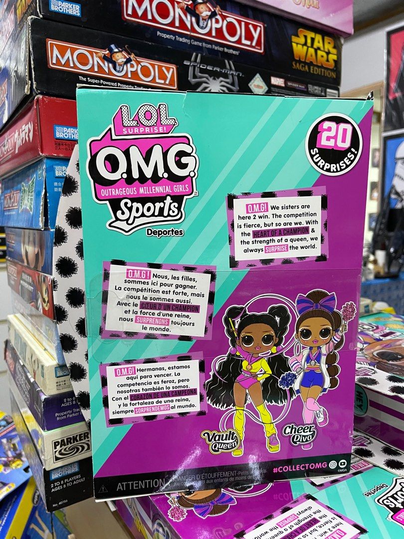 LOL OMG OUTRAGEOUS MILLENNIAL GIRLS Cheer Diva Vault Queen Sweets