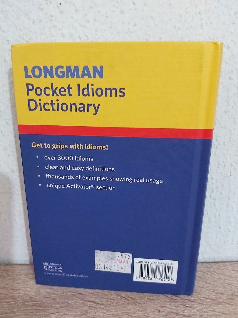 Longman Idioms Dictionary, Hobbies & Toys, Books & Magazines, Textbooks