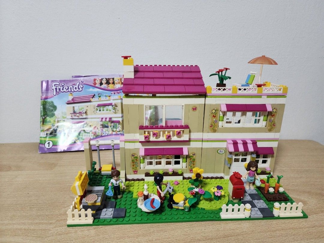 look alike lego built ready for play 11 Olivia s house Hobbies Toys Toys Games on Carousell