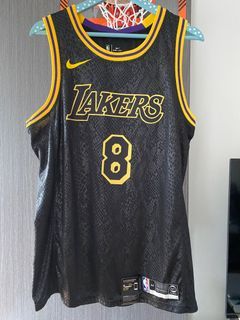 Kobe Bryant Official Nike NBA Gold Mumba Limited Edition Jersey