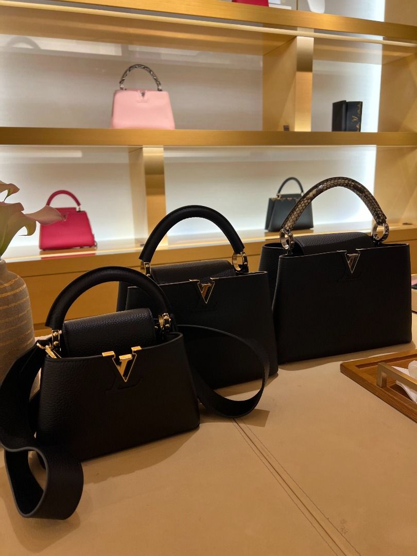 🖤🖤💯LV Capucines bb black - unused, Luxury, Bags & Wallets on Carousell