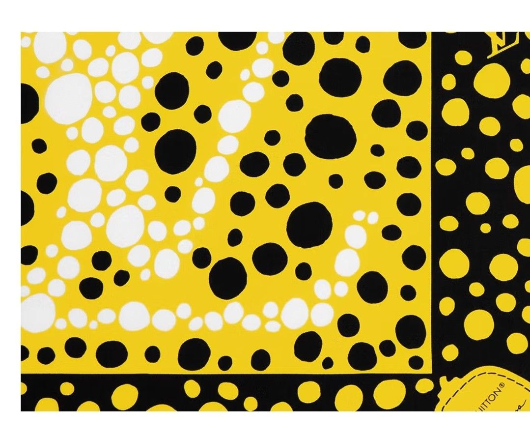 Louis Vuitton x Yayoi Kusama Infinity Dots Square 45 Yellow/Black