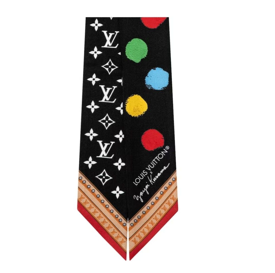 Louis Vuitton x Yayoi Kusama Painted Dots Monogram Square Scarf