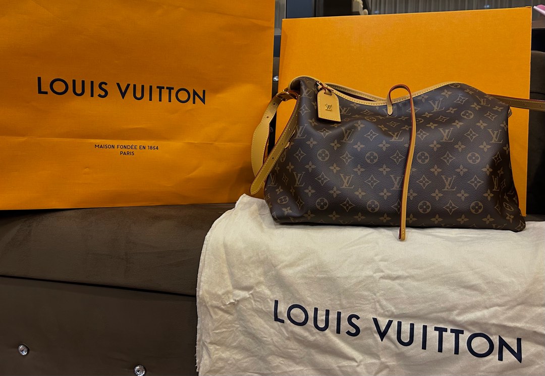 LV Carryall PM Handbag, Luxury, Bags & Wallets on Carousell