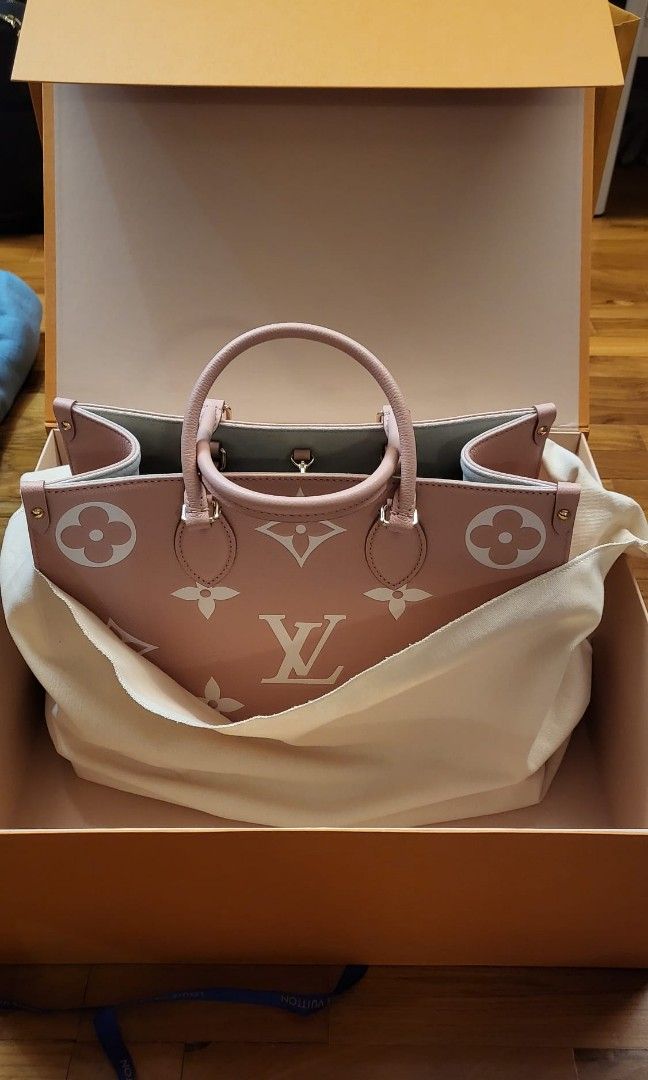 LV OTG Pink MM, Luxury, Bags & Wallets on Carousell