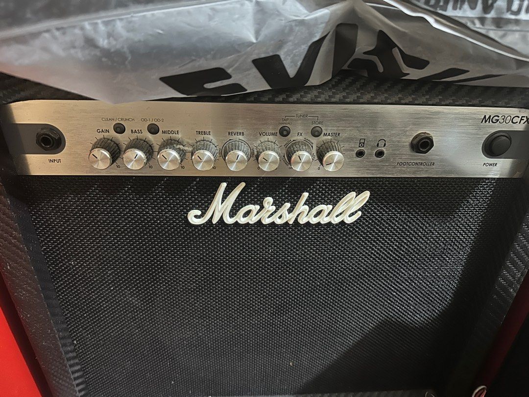 Marshall MG30cfx 電結他m, 興趣及遊戲, 音樂、樂器& 配件, 樂器