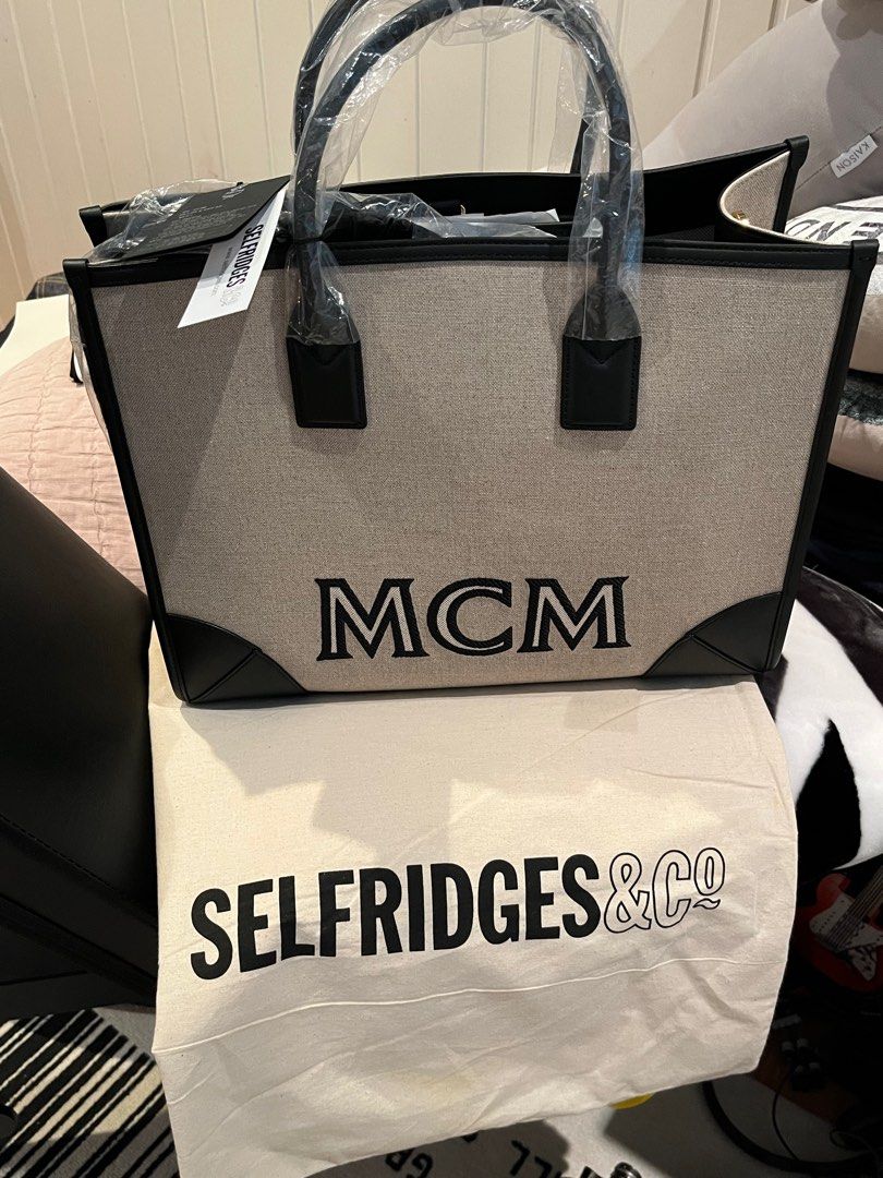 Mcm discount backpack selfridges