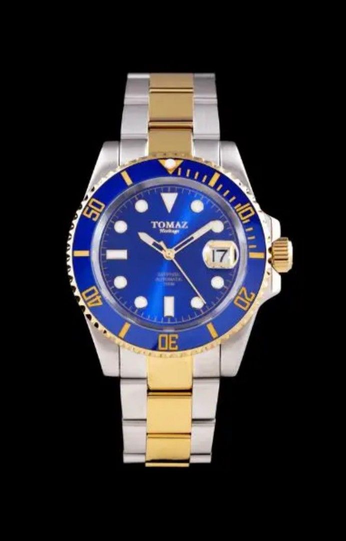 Silver and gold watch mens online