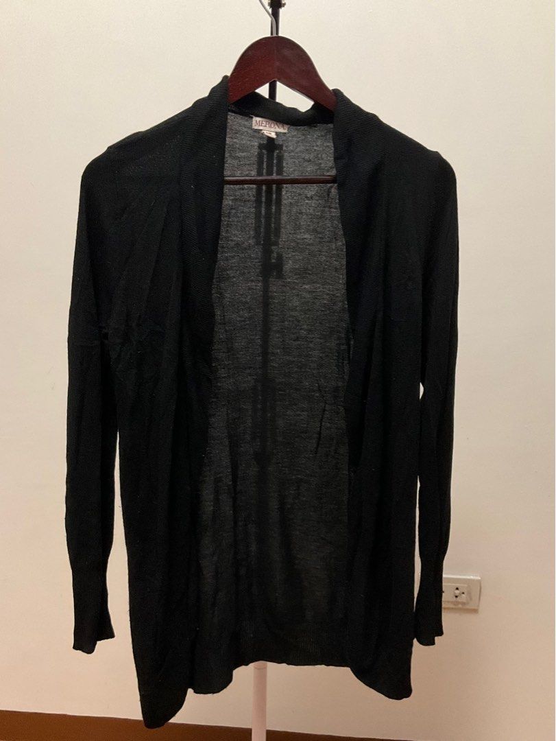 Merona Black Cardigan