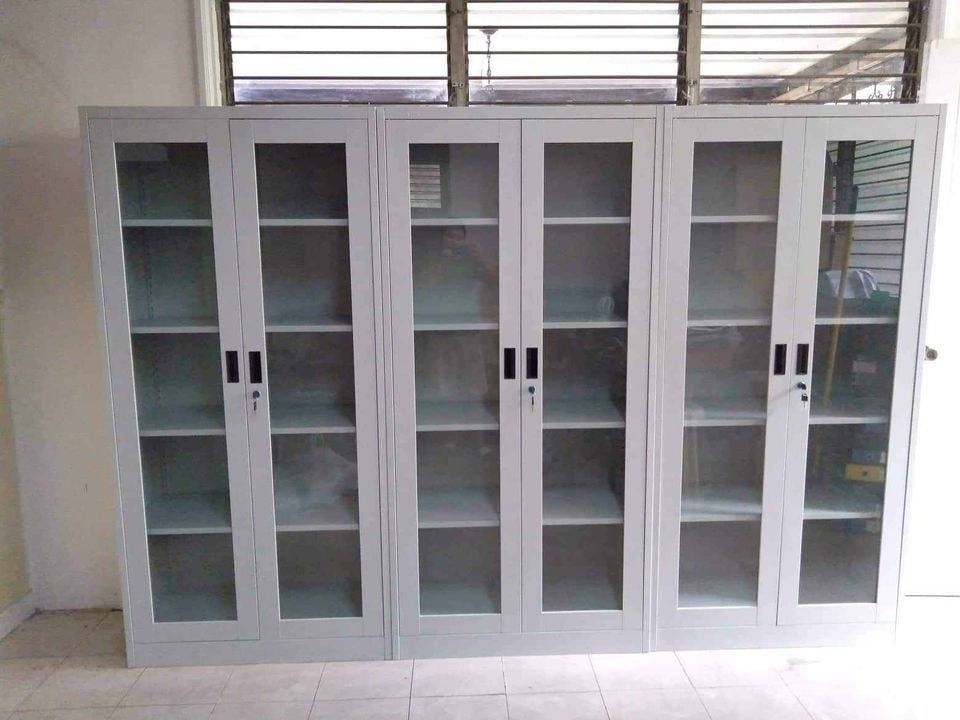 METAL SWING / SLIDING DOOR ADJUSTABLE SHELVES, Furniture