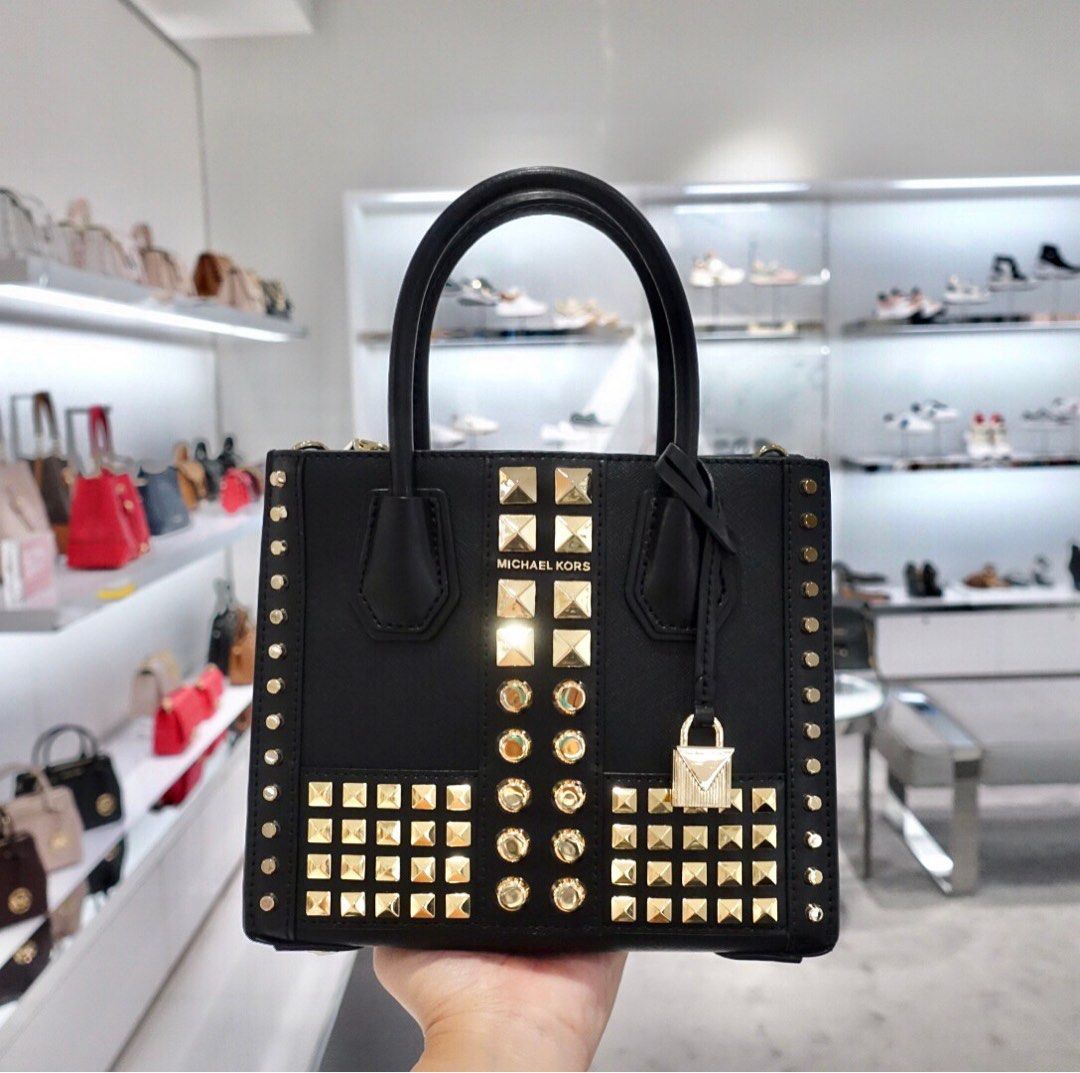 Michael kors shop mercer studded bag
