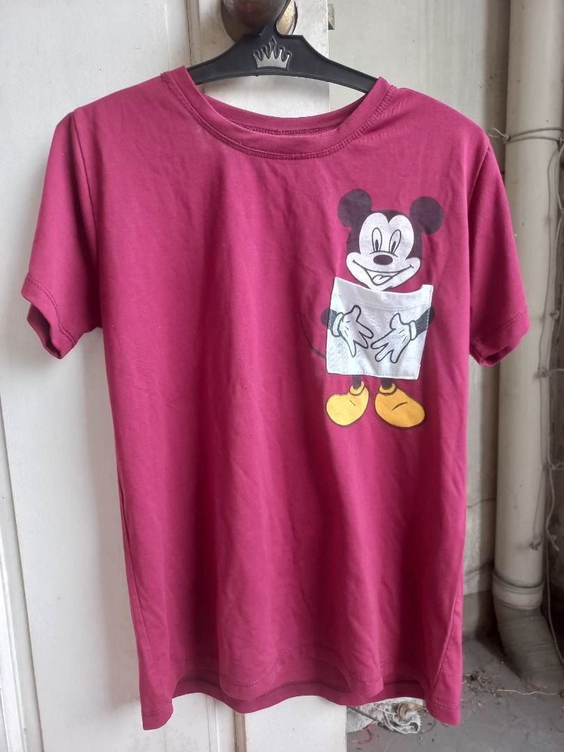 Mickey Mouse shirt, Women's Fashion, Tops, Shirts on Carousell