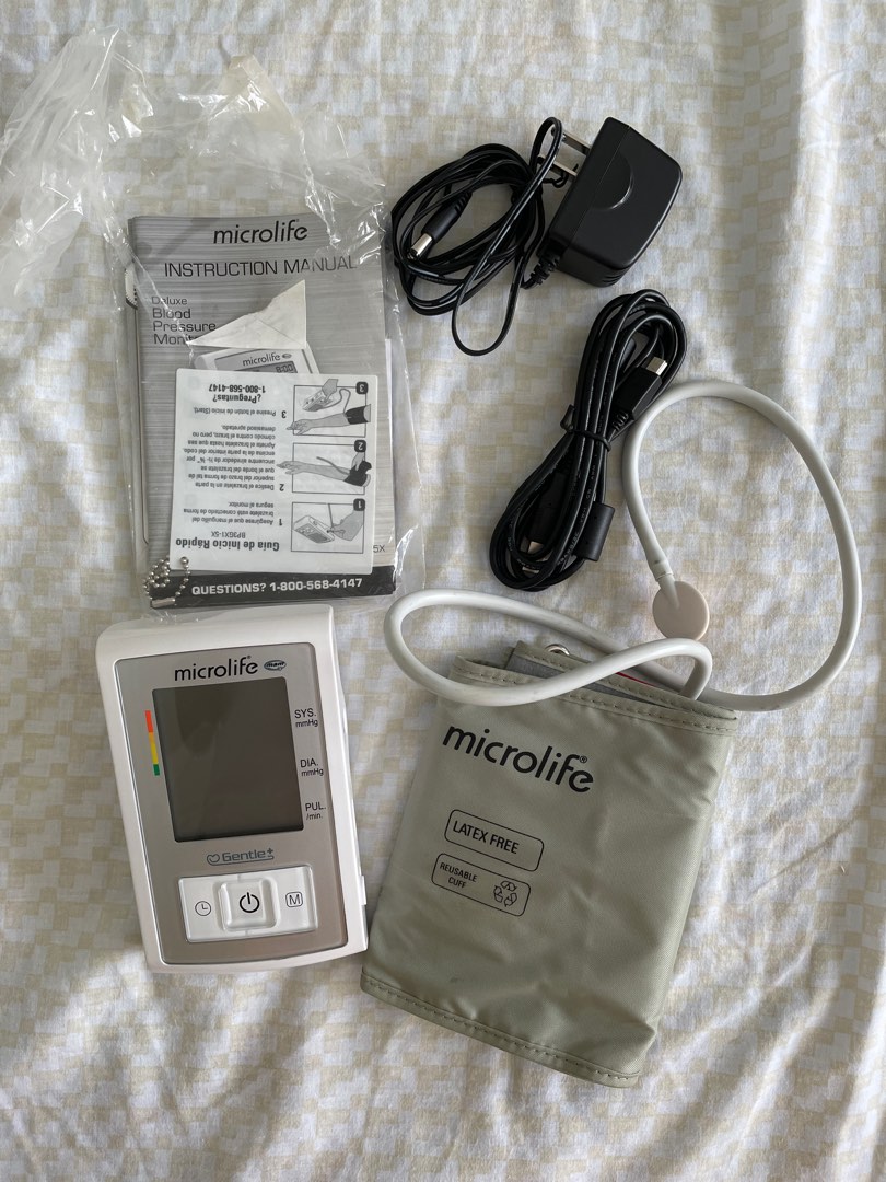 Microlife blood pressure monitor, Health & Nutrition, Health Monitors