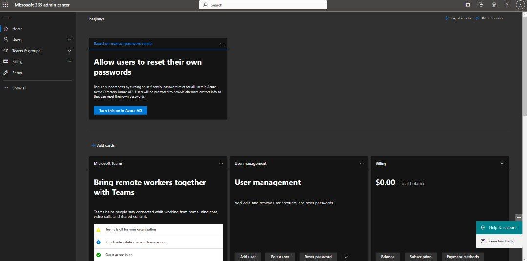Microsoft Office 365 Admin Panel 10,000k License, Computers & Tech ...