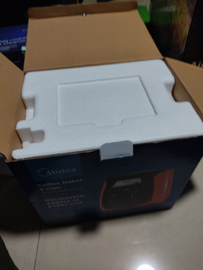 Midea Coffee Maker 2Cups, TV & Home Appliances, Kitchen Appliances