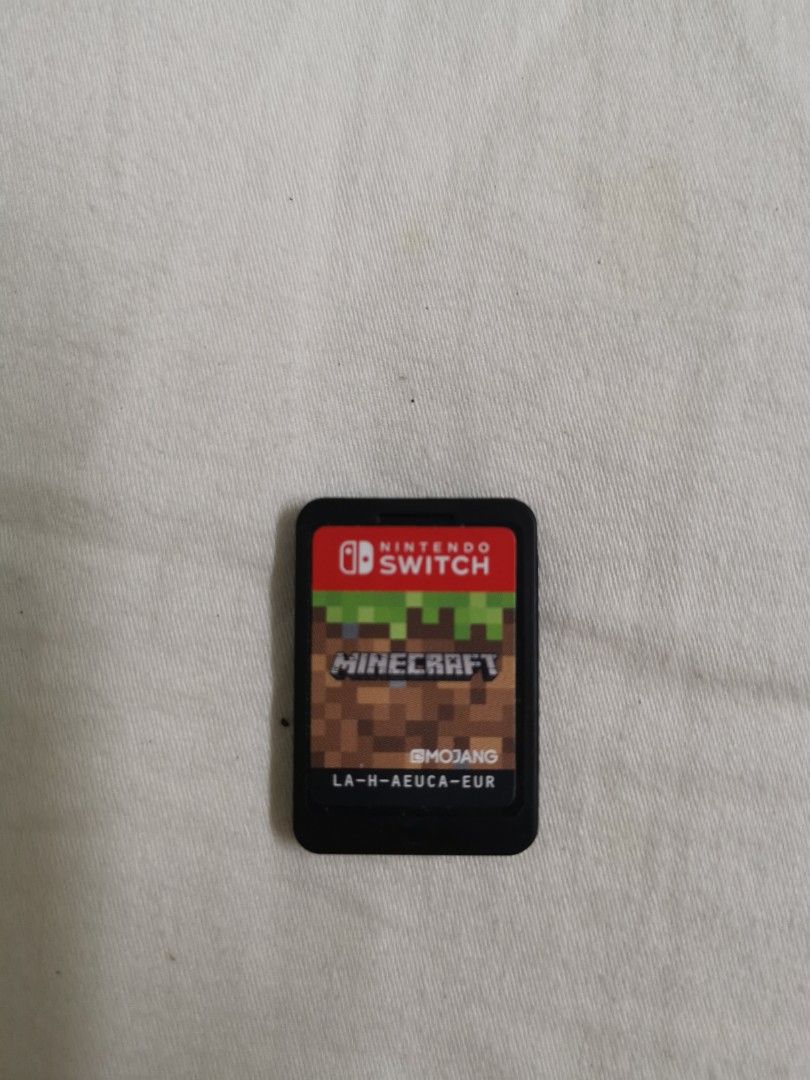 Minecraft nintendo cheap switch cartridge
