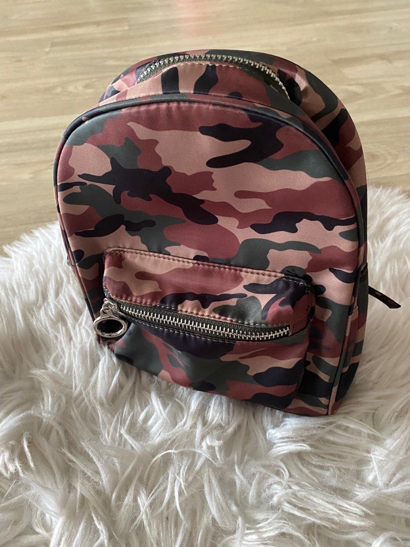 Pink camo mini sale backpack