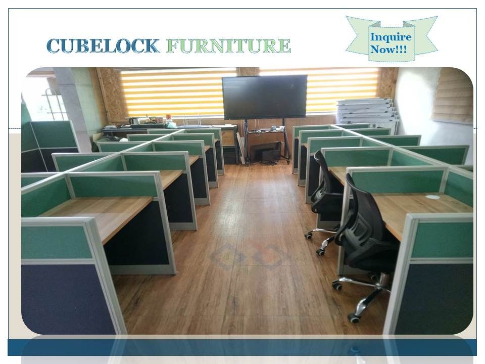 Modular Office Partition Workstation & Cubicles, Furniture & Home ...