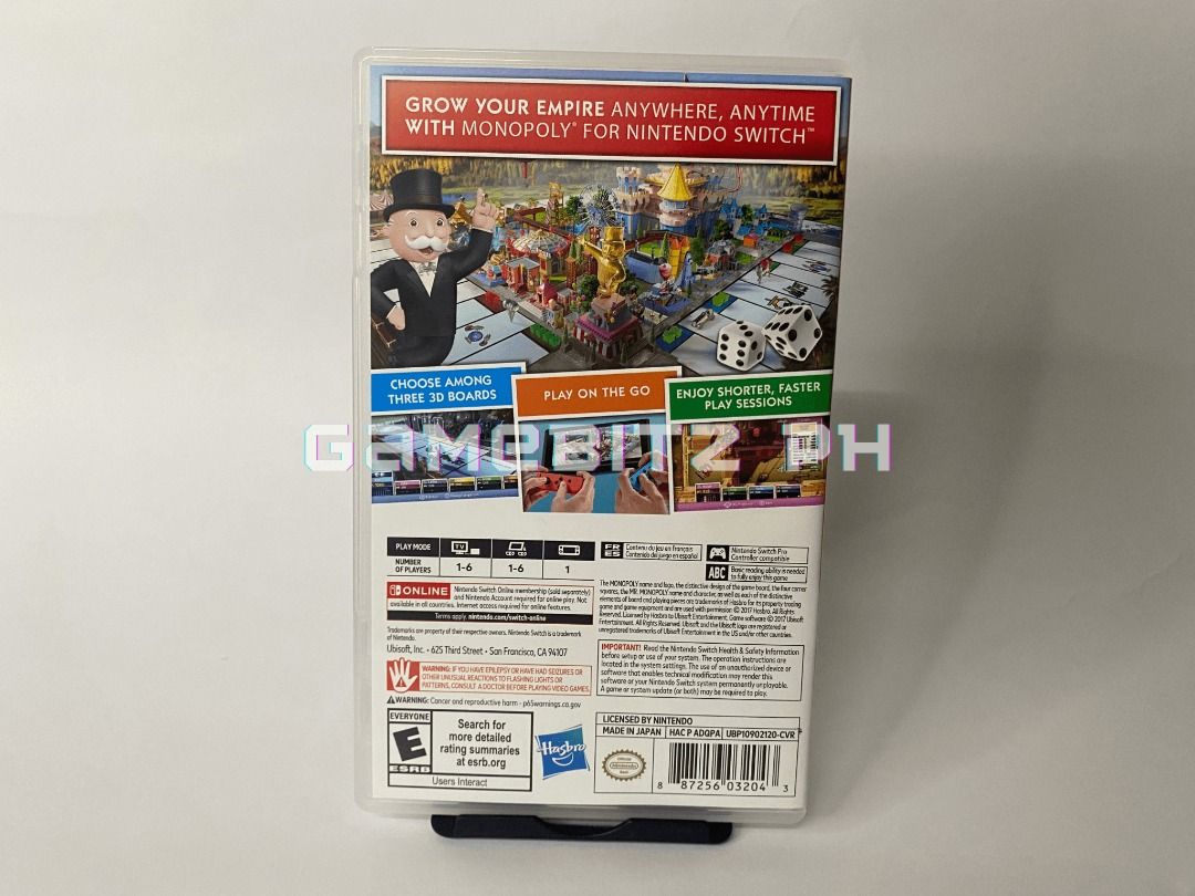 Monopoly Nintendo Switch Lite Oled Game, Video Gaming, Video Games