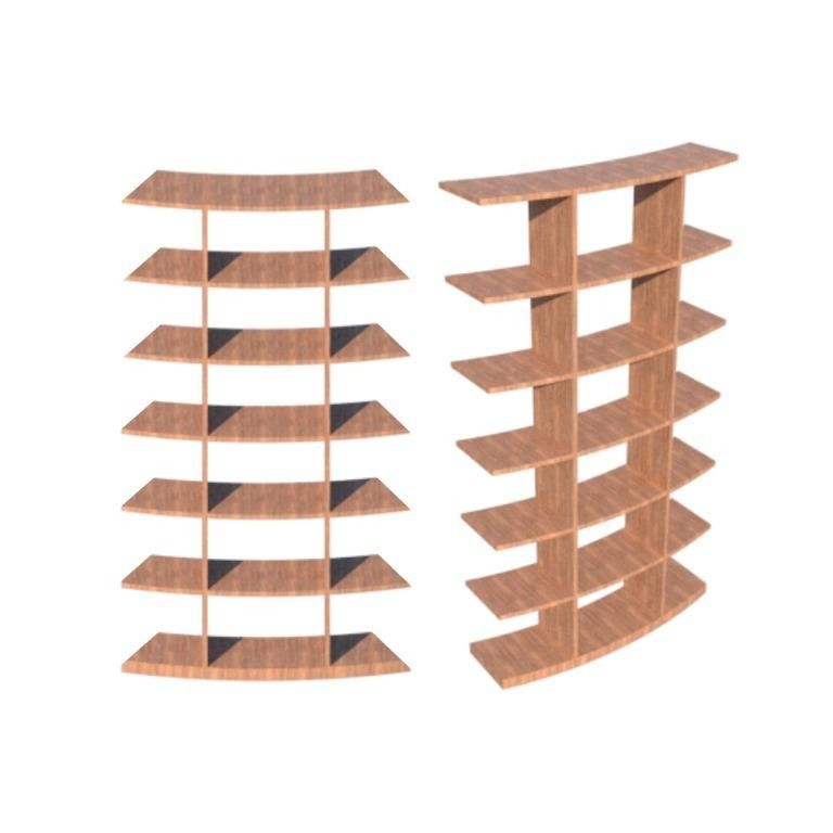 NARRA FURNITURE OPEN SHELF (Category: Shelves, Cabinets & Racks) located in Paranaque City. Submitted by sofiaflrs (Listing ID 1207443795, Image 3). Description: NARRA FURNITURE OPEN CURVED SHELF SEE DIMENSIONS ON THE LAST PICTURE PRICE IS NEGOTIABLE ❗ Color: Brown Material: Narra Condition: 8/10; Used; It hasn't been cleaned because there are still some stuff stored but will be cleaned once we find a legitimate buyer Problem: There's a splash of