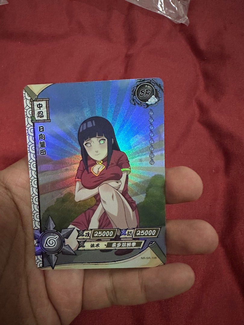 Naruto Card Kayou (hinata), Hobbies & Toys, Toys & Games on Carousell