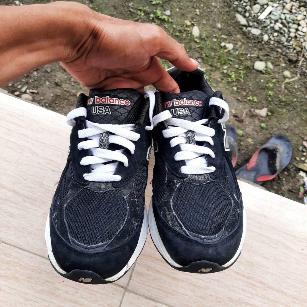 NB 990V3 USA HITAM, Fesyen Pria, Sepatu , Sneakers di Carousell
