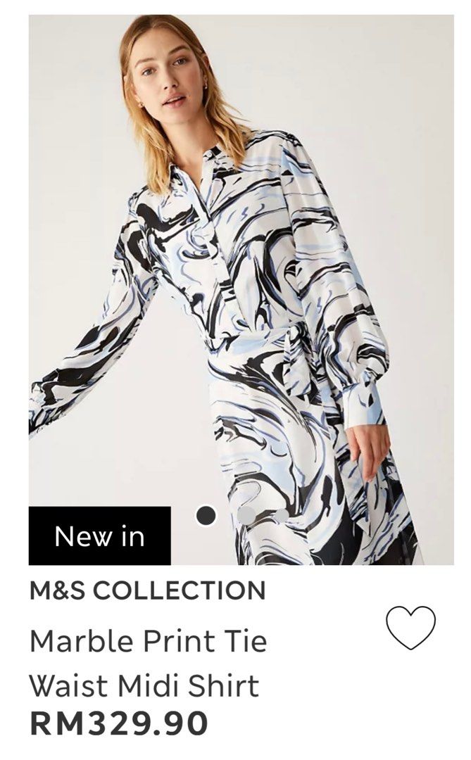 Marks & Spencer Womens Cotton Blend Printed Pack of 5 Midi