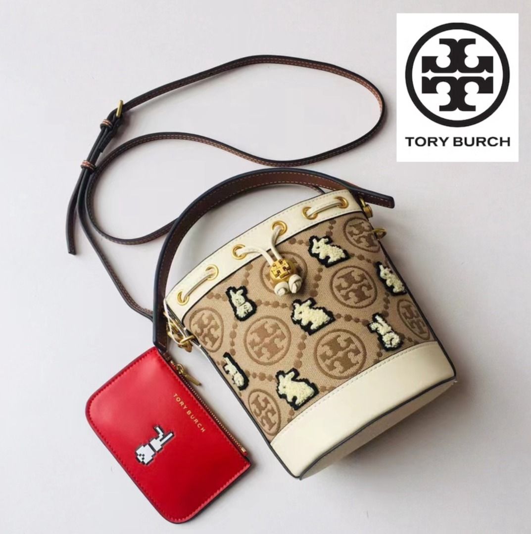 New Tory Burch Original Limited Edition Collection Latest Year of the  Rabbit T Monogram Crossbody Sling