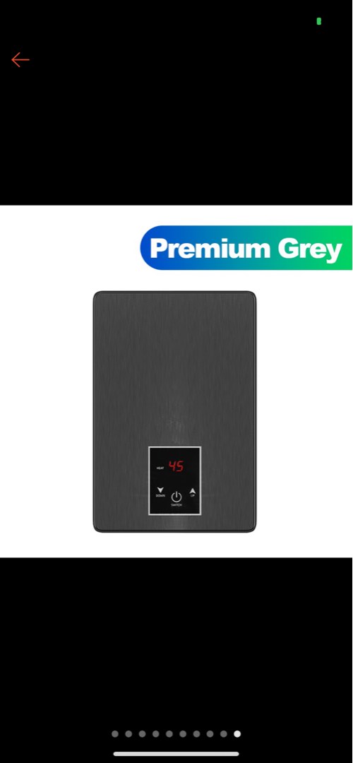 NEW WATER HEATER, TV & Home Appliances, Water Heater & Instant Showers