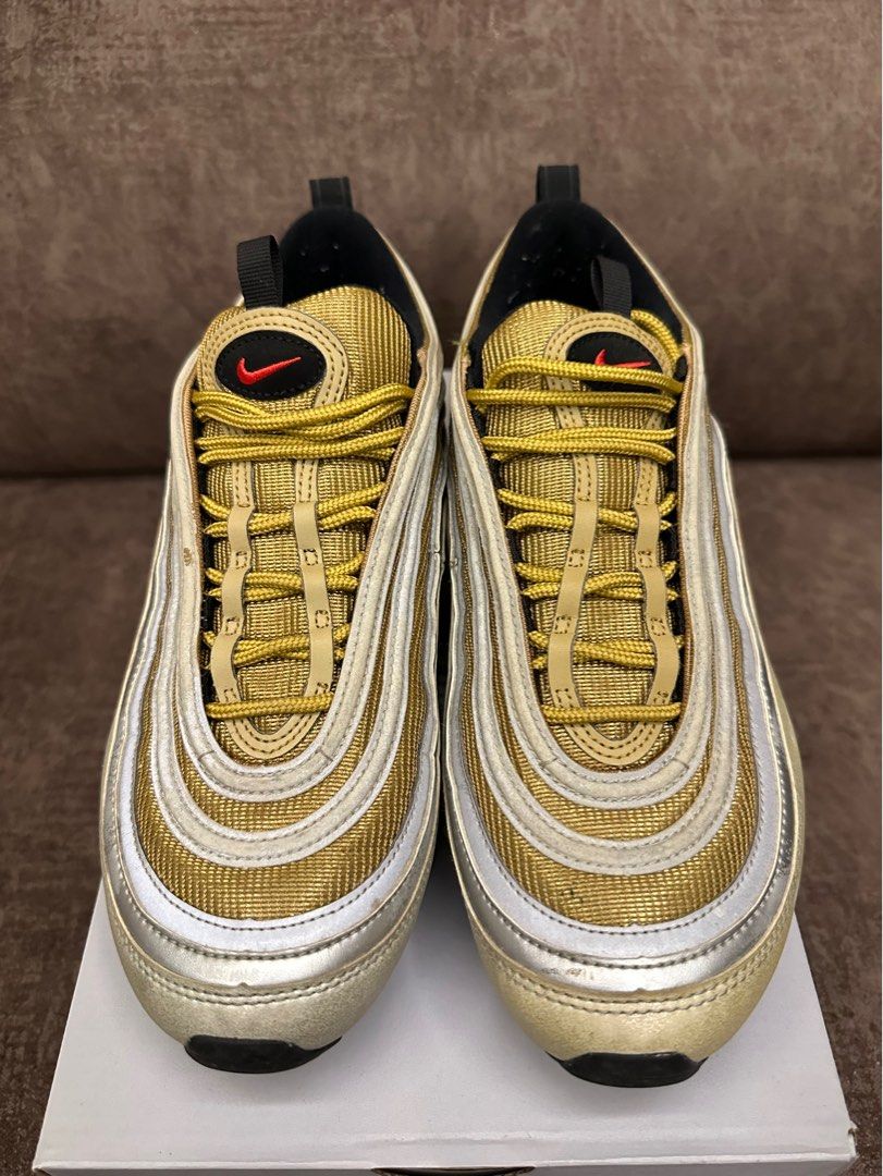 Gold and silver air max 2025