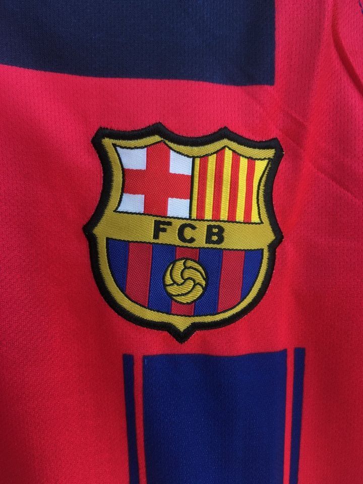 Nike FC Barcelona 20th Anniversary Stadium Soccer Jersey Kit