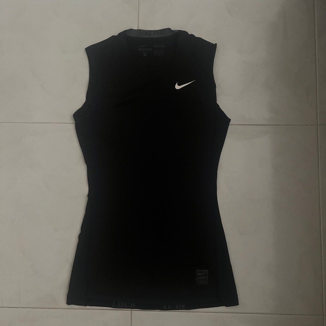 Nike Pro Combat compression singlet, Men's Fashion, Activewear on Carousell