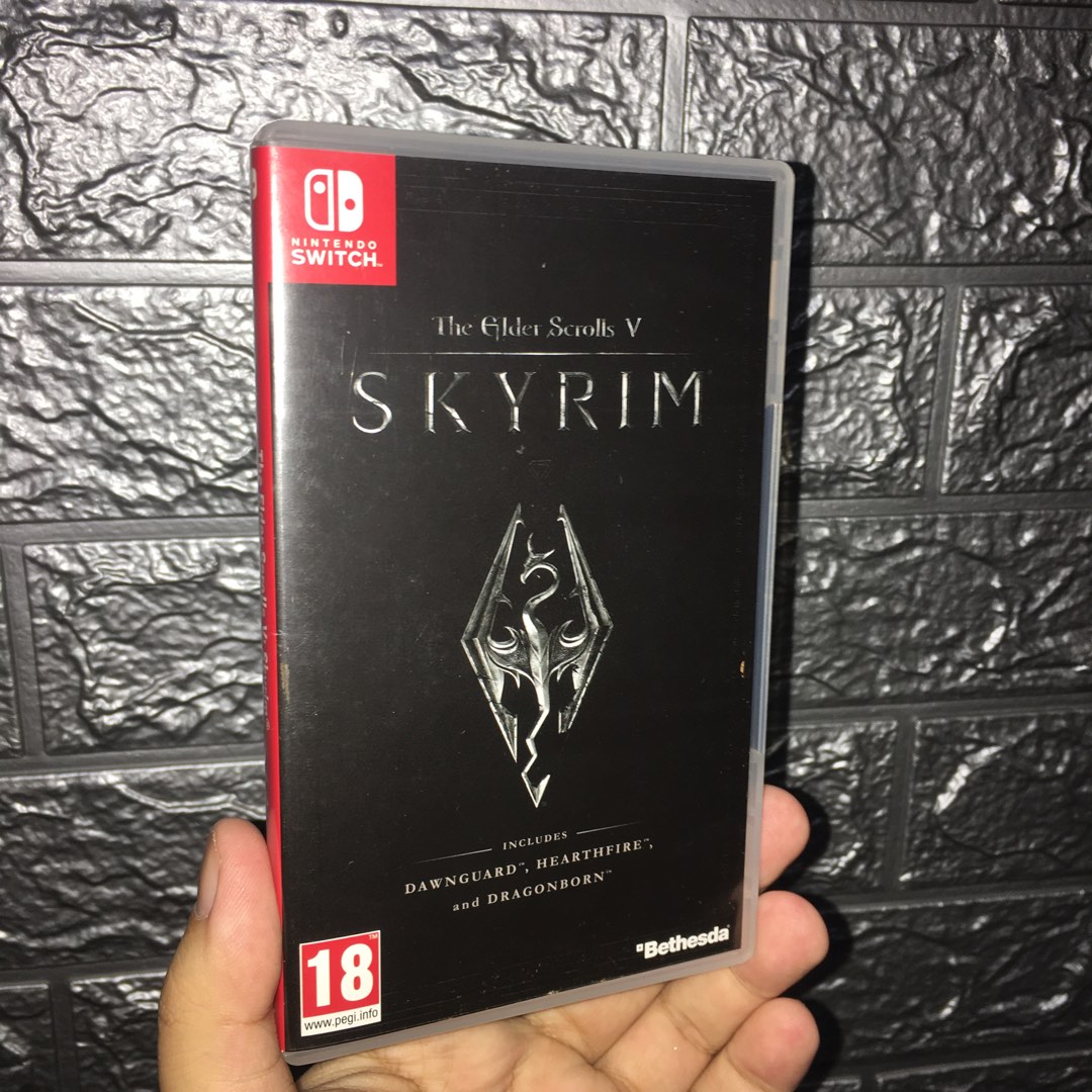 Nintendo Switch: Skyrim The Elder Scrolls V, Video Gaming, Video Games ...