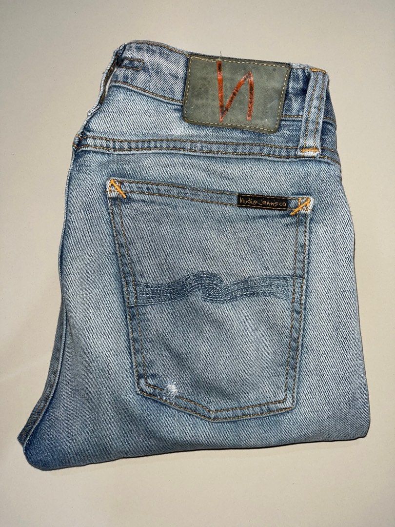 nudie jeans Summer Breeze Men s Fashion Bottoms Jeans on Carousell