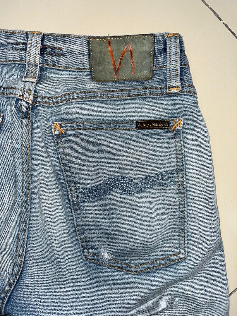 nudie jeans Summer Breeze, Men's Fashion, Bottoms, Jeans on Carousell