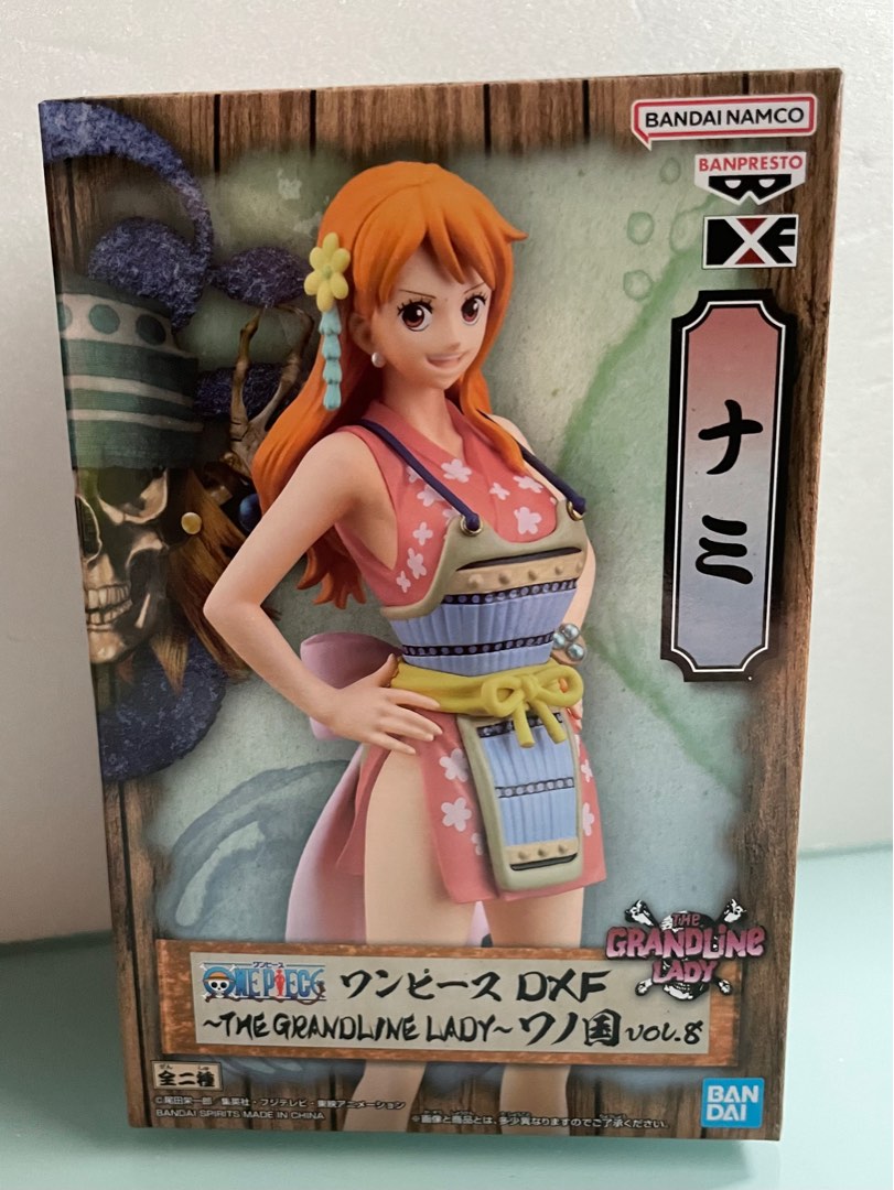 One Piece Nami The Grandline Lady Wanokuni Vol. 8 DXF Statue